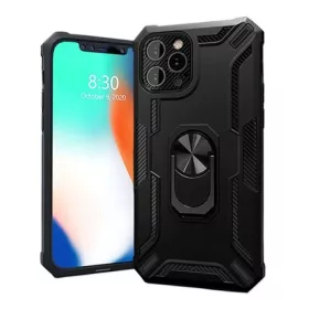   Blautel iPhone 13 Pro 4-OK defender szilikon telefonvédő ütésállóság, mágneses, FEKETE