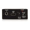StarTech 4db RCA Jack stereo 3,5mm -> HDMI F/F konverter fekete