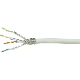   LogiLink EconLine CCA CAT6 S/FTP adatkábel 100m szürke fali