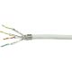 LogiLink EconLine CCA CAT6 S/FTP adatkábel 50m szürke fali