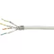 LogiLink EconLine CCA CAT6 S/FTP adatkábel 50m szürke fali