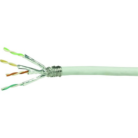 LogiLink EconLine CU CAT7 S/FTP adatkábel 305m fehér fali