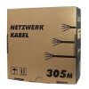 LogiLink EconLine CU CAT7 S/FTP adatkábel 305m fehér fali
