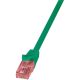 LogiLink PrimeLine RJ45 CAT6 U/UTP -> RJ45 CAT6 U/UTP M/M adatkábel 1.5m zöld