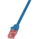 LogiLink PrimeLine RJ45 CAT6 U/UTP -> RJ45 CAT6 U/UTP M/M adatkábel 1.5m kék