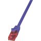 Logilink Patch Cable Cat.6 U/UTP BC violet, 1,50m PrimeLine