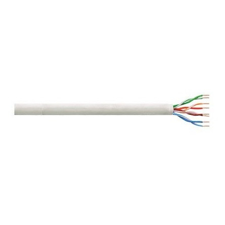 LogiLink PrimeLine CU CAT6 U/UTP adatkábel 100m szürke fali