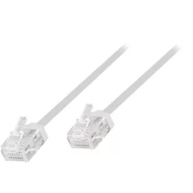 Logilink Cat.6A Slim High-Flex patch kábel fehér 0,30 m