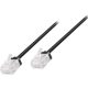 Logilink Cat.6A Slim High-Flex patch kábel fekete 1,50 m