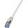 LogiLink PrimeLine RJ45 CAT6A S/FTP -> RJ45 CAT6A S/FTP M/M adatkábel 15m szürke