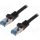 LogiLink RJ45 CAT6A 10Gb FTP M/M adatkábel 15m fekete