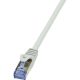 LogiLink PrimeLine RJ45 CAT6A S/FTP -> RJ45 CAT6A S/FTP M/M adatkábel 20m szürke