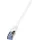 LogiLink PrimeLine RJ45 CAT7 S/FTP -> RJ45 CAT7 S/FTP M/M adatkábel 0.25m fehér
