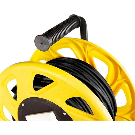 LogiLink Mobil RJ45 CAT7 S/FTP -> RJ45 CAT7 S/FTP F/F adatkábel 60m fekete TPE