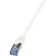 LogiLink PrimeLine RJ45 CAT7 S/FTP -> RJ45 CAT7 S/FTP M/M adatkábel 3m fehér