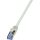 LogiLink PrimeLine RJ45 CAT7 S/FTP -> RJ45 CAT7 S/FTP M/M adatkábel 3m szürke