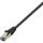 LogiLink PrimeLine RJ45 CAT8.1 S/FTP -> RJ45 CAT8.1 S/FTP M/M adatkábel 5m fekete