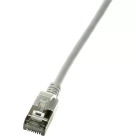   LogiLink SlimLine RJ45 CAT6A U/FTP -> RJ45 CAT6A U/FTP M/M adatkábel 1.5m szürke