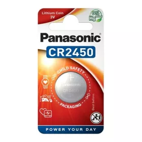 Panasonic gomb (CR2450 ) Li elem 1db