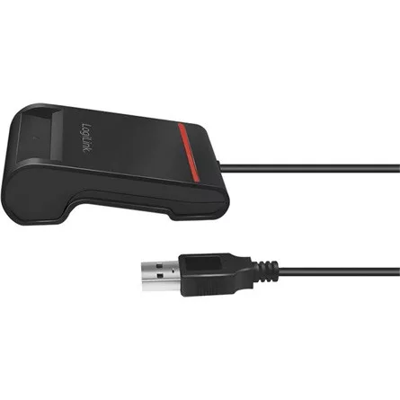 Logilink USB 2.0 kártyaolvasó, smart ID-hez, fekete