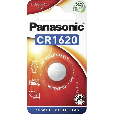 Panasonic CR1620 3V lítium gombelem 1db