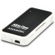 Axagon CRE-X1 USB2.0 SD, microSD, MS, CF, XD kártyaolvasó fekete-fehér