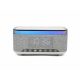 DENVER ENT Denver CRQ-225 Rádiós ébresztőóra Bluetooth funkcióval és vezeték nélküli töltéssel - Szürke
