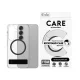 PANZERGLASS Samsung S25 PANZERGLASS CARE KICKSTAND CASE szilikon telefonvédő ütésállóság, kitámasztó, FEKETE