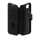 PANZERGLASS iPhone 16e PANZERGLASS CARE TANGO TWO-IN-ONE tok álló, bőr hatású FLIP, kivehető telefonvédő, FEKETE