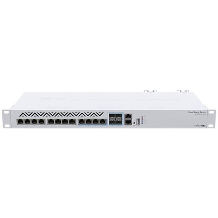 MikroTik CRS312-4C+8XG-RM Switch 12x RJ45 10 Gigabit 4x SFP+