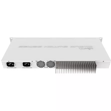 MIKROTIK Cloud Router Switch 1x1000Mbps + 16x10Gbit SFP+, Fémházas, Menedzselheő, Rackes - CRS317-1G-16S+RM