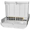 MikroTik netPower 16P 18 port switch with 16 Gigabit PoE-out ports and 2 SFP+