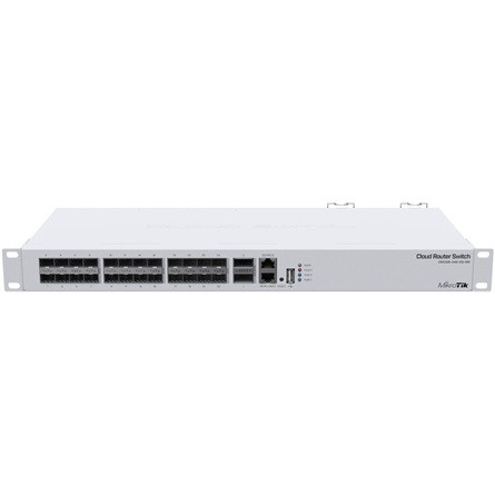 MikroTik CRS326-24S+2Q+RM Switch 24x SFP+ 2x QSFP 1x RJ45 100Mb/s