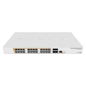   MikroTik Cloud Router Switch 328-24P-4S+RM with 800 MHz CPU, 512MB RAM, 24xGigab