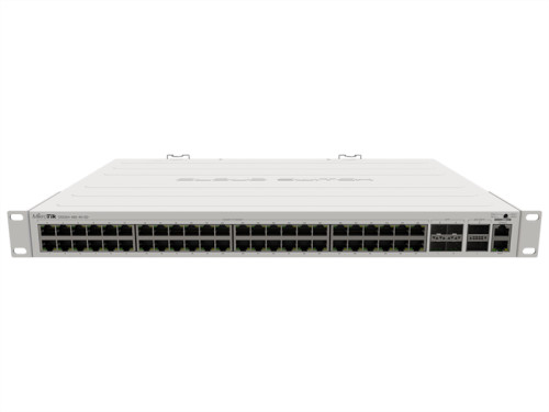 MIKROTIK RouterBOARD Cloud Router Switch CRS354-48G-4S+2Q+RM L5 (650MHz; 64MB RAM; 48xGLAN; 4x10G SFP+, 2x40G QSFP+)rack