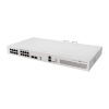 MikroTik CRS418-8P-8G-2S+RM rackbe szerelhető switch, 8xGbit PoE RJ45, 2x10Gbit SFP+ port, 8xGbit RJ45
