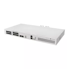   MikroTik CRS418-8P-8G-2S+RM rackbe szerelhető switch, 8xGbit PoE RJ45, 2x10Gbit SFP+ port, 8xGbit RJ45