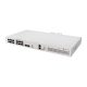MikroTik CRS418-8P-8G-2S+RM rackbe szerelhető switch, 8xGbit PoE RJ45, 2x10Gbit SFP+ port, 8xGbit RJ45