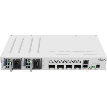 MikroTik CRS504-4XQ-IN Cloud Switch 4x 100G QSFP28 1x RJ45 100Mb/s