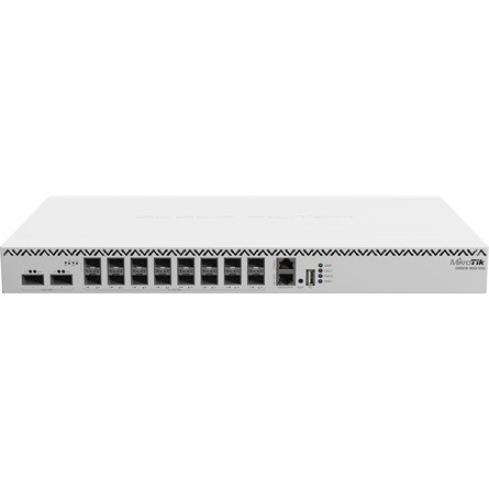 MikroTik CRS518-16XS-2XQ-RM 16x25G SFP 28 port 2x100G QSFP28 port RouterOS L6 1U rackmount Cloud Switch