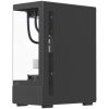 Formula Számítógépház - Crystal Z1CM Plus Black AR V2 (fekete, ablakos, mATX,3x12 cm venti,1xUSB2.0, 1xUSB3.0, 1xType-C)