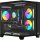 Formula Számítógépház - Crystal Z9M Floe Black (fekete, ablakos, 5x12cm venti, mATX, 1xUSB3.0, 1xType-C)