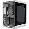 HYTE Y70 Touch Infinite táp nélküli ablakos Mid Tower számítógépház fehér-fekete
