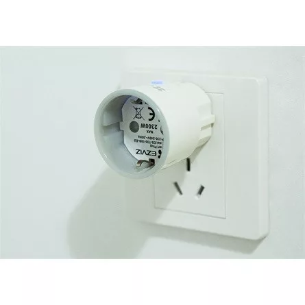 EZVIZ T30-10B smart home 1db villásdugó CEE 7/3 (EU) smart plug fehér