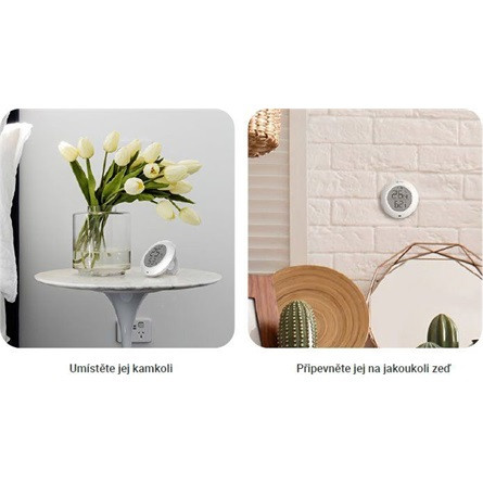 EZVIZ T51C ZigBee hőmérséklet + páratartalom érzékelő fehér