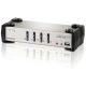 Aten CS1734B-A7-G 4 portos USB2.0 KVM switch +audio