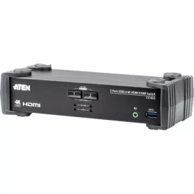 ATEN KVMP Switch USB 3.0, 4K HDMI, Dual Di splay, 2 port