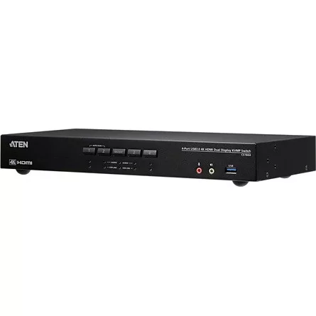 ATEN KVMP Switch USB 3.2 Gen1, 4K HDMI, Dual Display, 4 port - CS1844