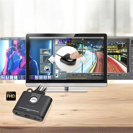 ATEN KVM Switch USB FHD HDMI,2-Port  CS22HF