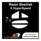 Corepad Skatez PRO 184 Razer Basilisk X HyperSpeed gaming egértalp